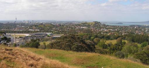 Blick über Auckland von ??? Hill
