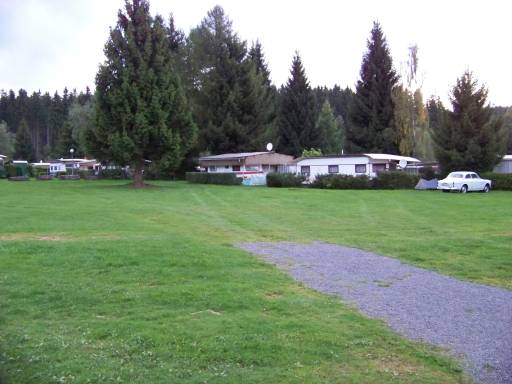 Die Zeltwiese des Campingplatz Paulfeld