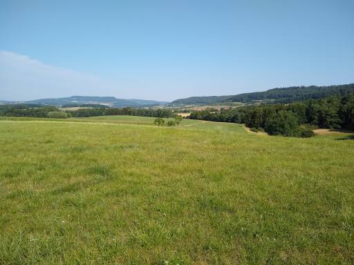 Der Campingplatz des Gasthof Waldmühle in Freienfels