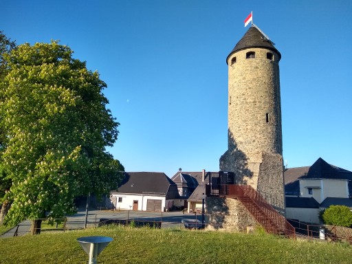 Die Burg in Lichtenberg in der Nähe
