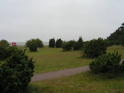 Blick über den Strandstreifen am ZePla