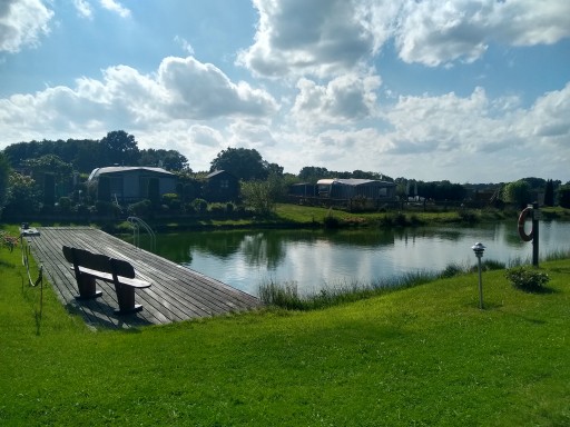 Der Badeteich des Campingplatz Tostedt