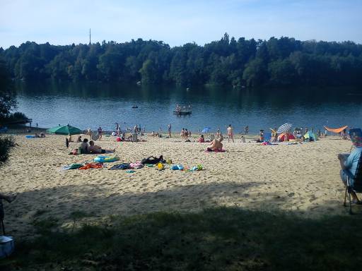 Der Strand des Ferienpark Üdersee